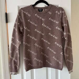 Bebe Brown Crewneck women’s Sweater